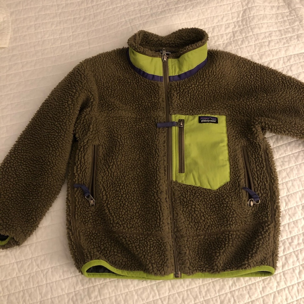 Kids Patagonia Retro X fleece jacket